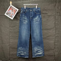 Acne Studios Vintage Whiskering Wide‑Leg Jeans