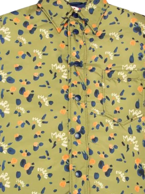 Marni floral-print shirt jacket