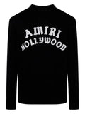 AMIRI Hollywood logo-embroidered knit sweater