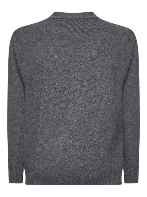 D4.0 V-neck buttoned cardigan