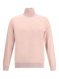 Zegna turtleneck ribbed sweater