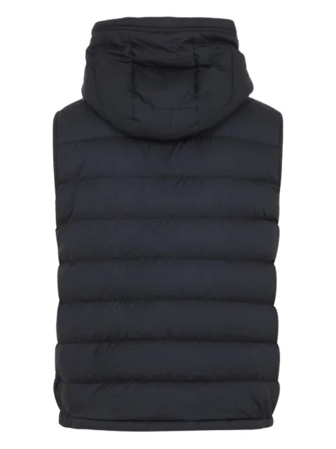 Moncler hooded padded gilet