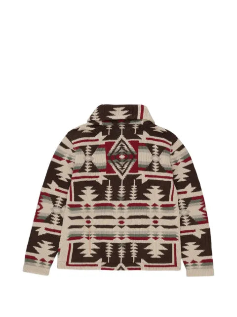 Fortela Wyoming patterned cardigan