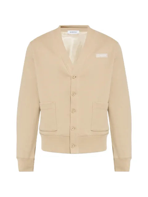 Givenchy cardigan in cotton with Paris gros grain