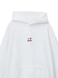 Alexander Wang hoodie w/ valentines graphic
