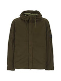 C.P. Company T-ST nylon lens hooded overshirt