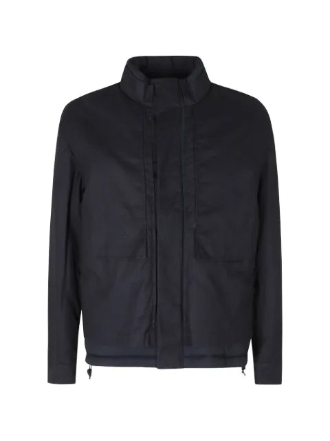 K-Way Cargi high-neck panelled jacket
