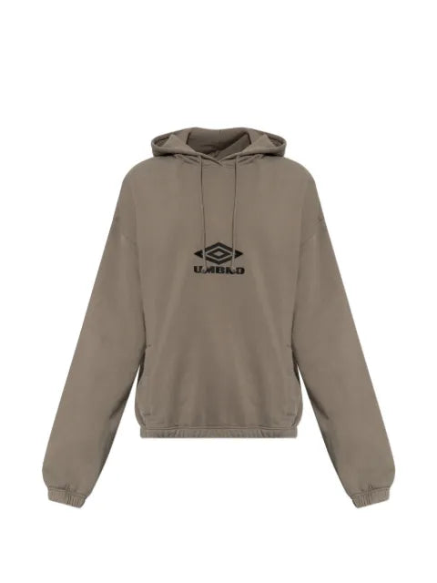 UMBRO logo-embroidered drawstring hoodie