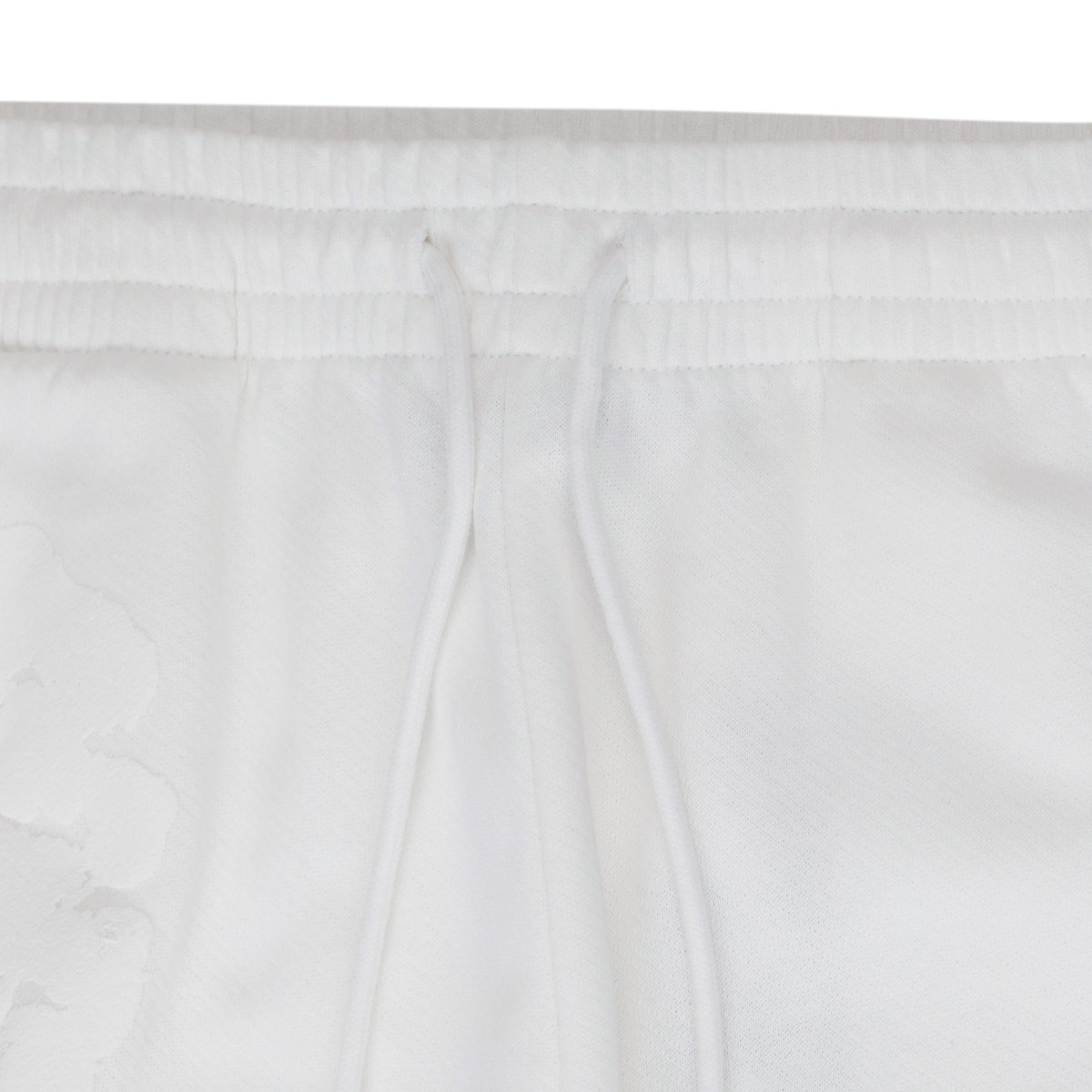 White Mono Wreath Sweatpants
