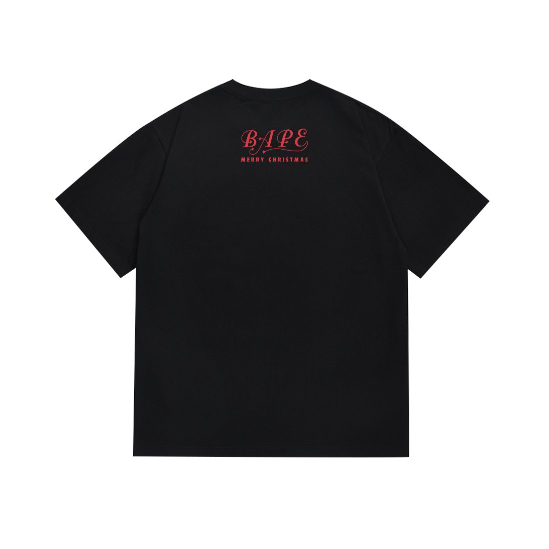 BAPE Merry Christmas Ape Head Graphic T-Shirt