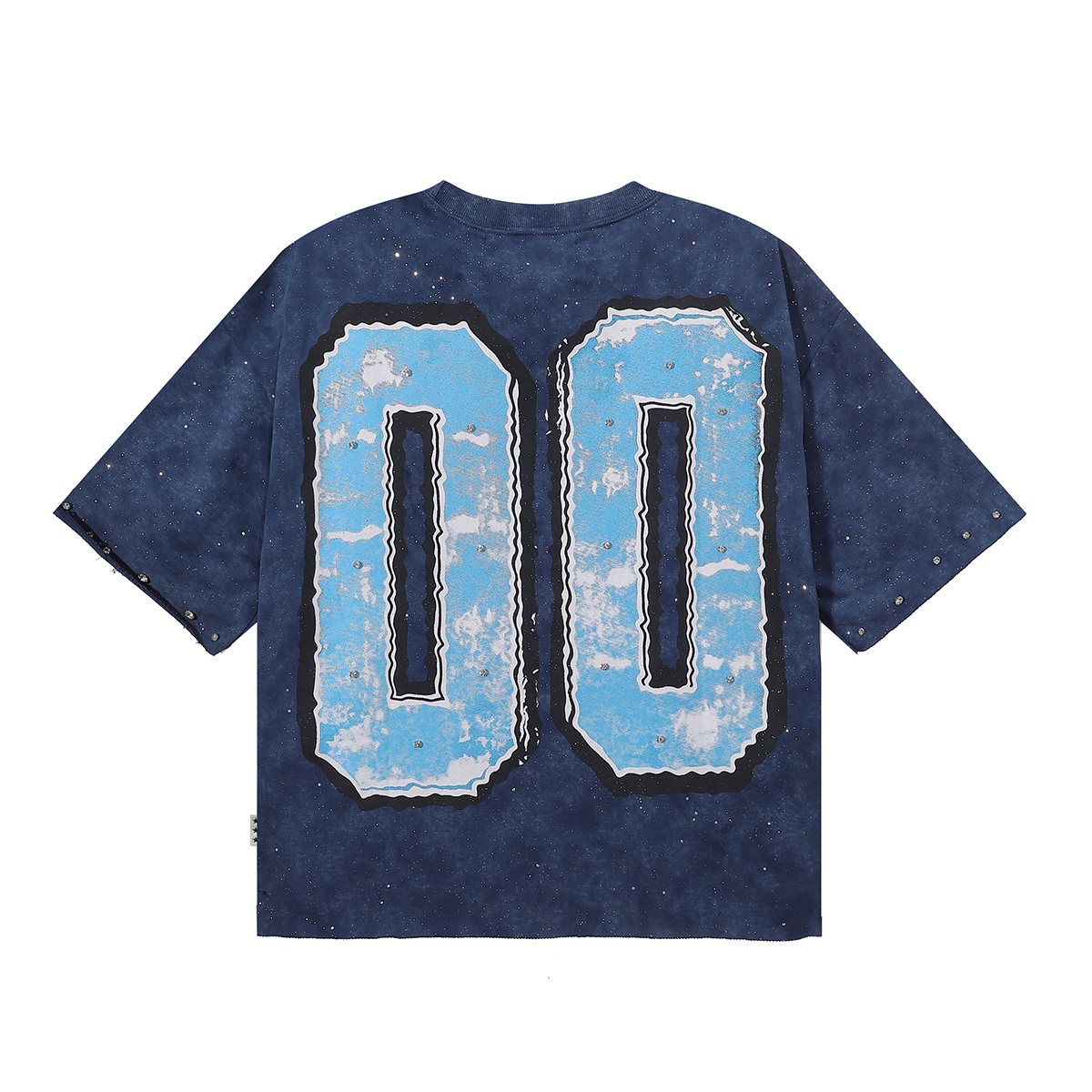 BKYS Revival Football Graphic Cropped T-Shirt