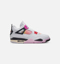 Air Jordan 4 Retro 'Comic' - Men's Lifestyle Sneaker (Off White/Fire Pink/Anthracite)