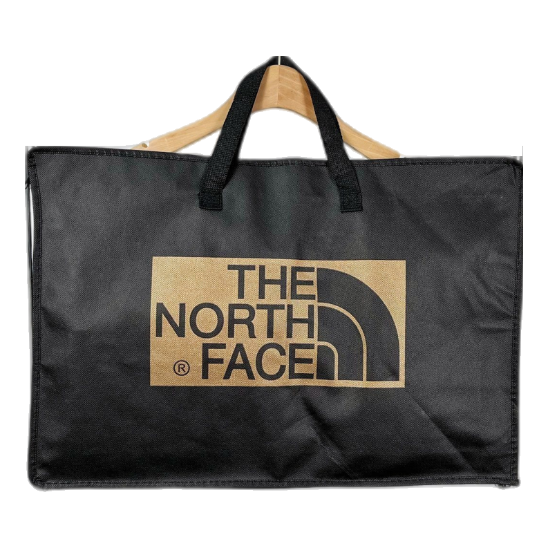 The North Face Color-Block Hooded Long Puffer Coat – Tan